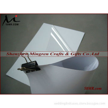 0.2MM-2.0MM Black and White Double Sides Self-adhesive Rigid PVC Foam for Self Flush Mount Photo Album Book Pages
